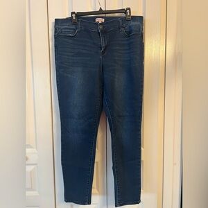 Juicy Couture Dark Blue Skinny Jeans SZ 16
